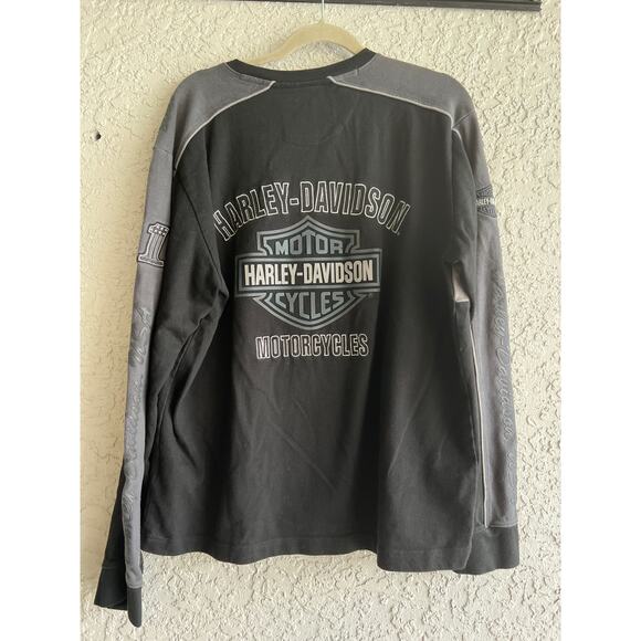 Harley Davidson size large mens pullover sweatshirt - Picture 2 of 5